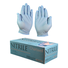 Load image into Gallery viewer, AQL 1.5 Blue Nitrile Powder Free Gloves (5.2 g) 100 Pieces
