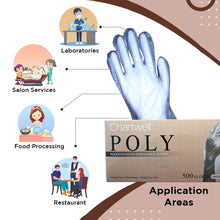 Load image into Gallery viewer, Chartwell Polyethylene Food Prep Gloves (Poly 500 pieces)
