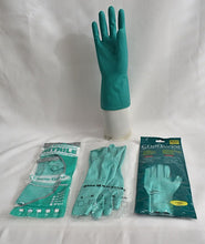 Load image into Gallery viewer, Chartwell Green Nitrile Chemical Resistance Gloves Pair - Chartwell Industries
