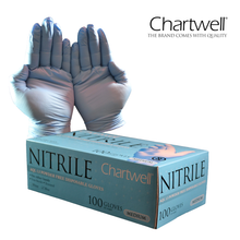 Load image into Gallery viewer, AQL 1.5 Blue Nitrile Powder Free Gloves (5.2 g) 100 Pieces
