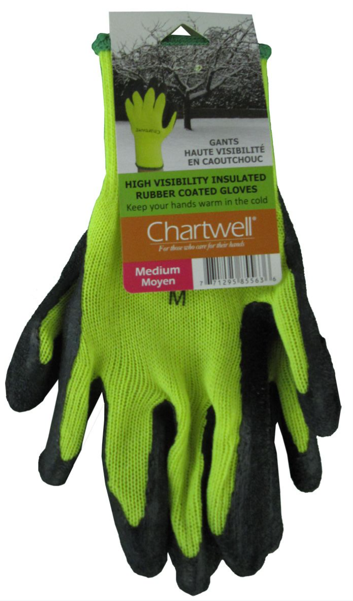 Chartwell High Visibility Black Insulated Gloves - Chartwell Industries