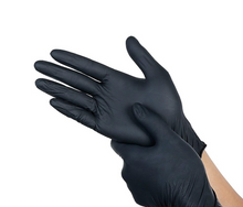 Load image into Gallery viewer, Chartwell AQL1.5 Black Nitrile Powder Free Disposable Gloves (5.0gm) 100 pack - Chartwell Industries
