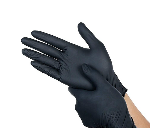 Chartwell AQL1.5 Black Nitrile Powder Free Disposable Gloves (5.0gm) 100 pack - Chartwell Industries