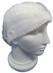 Chartwell Mob Cap White - 100 Units - Chartwell Industries